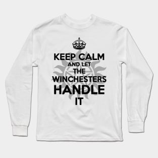 Let the Winchesters Handle It Long Sleeve T-Shirt